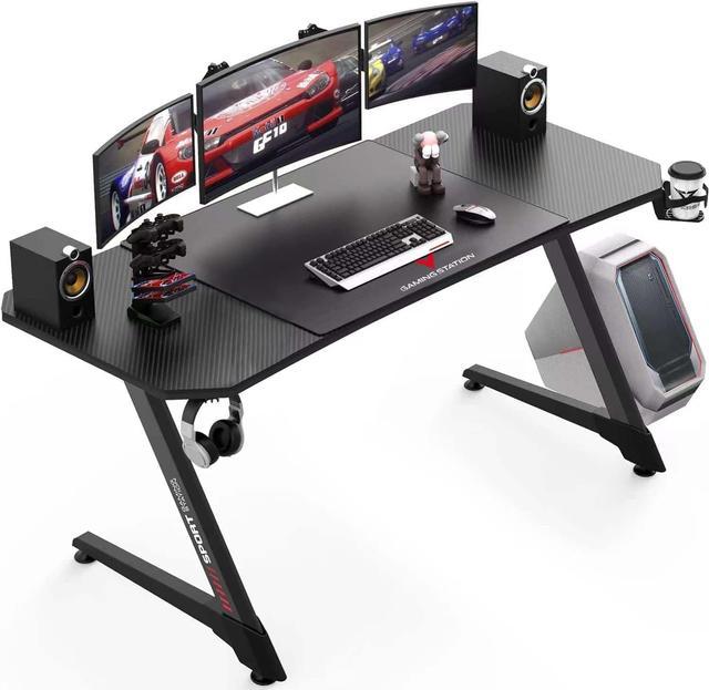 Z shaped deals office desk