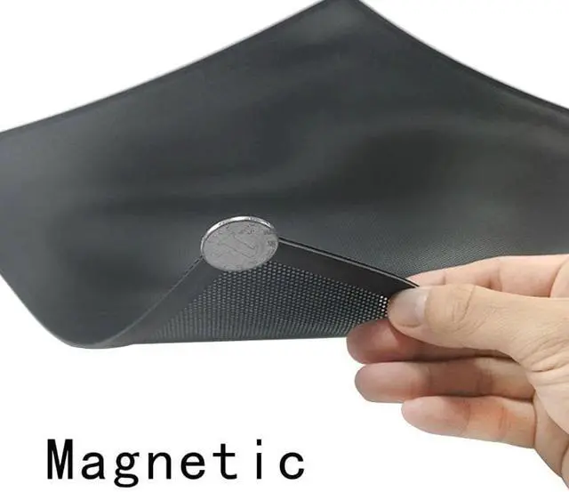 Alt view image 2 of 5 - 12x12MM/14X14MM Magnetic Frame Dust Filter Dustproof PVC Mesh Net Cover Guard for Home Chassis PC Computer Case Cooling Fan Acce