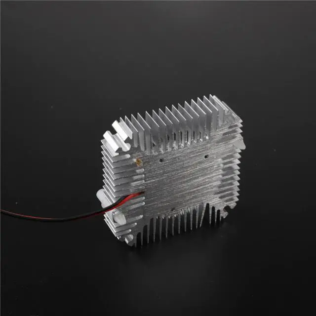 Alt view image 4 of 5 - 55mm 2 PIN Graphics Cards Cooling Fan for Display Card Aluminum Gold Heatsink Cooler Computer Fan