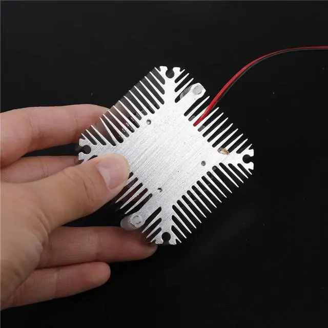 Alt view image 2 of 5 - 55mm 2 PIN Graphics Cards Cooling Fan for Display Card Aluminum Gold Heatsink Cooler Computer Fan