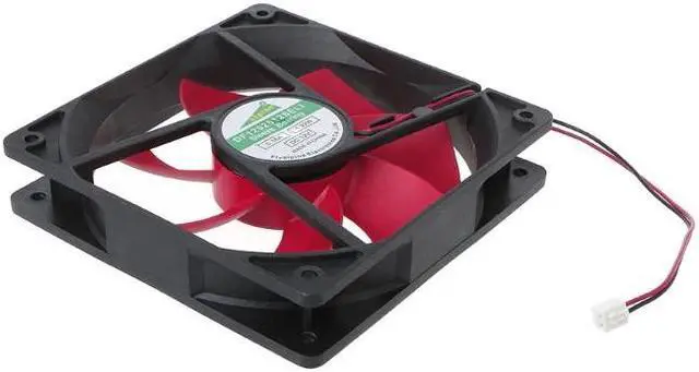 Alt view image 2 of 6 - 12025 120mm DC12V 0.2A 2 Pin Connector Cooling Fan for Computer Box CPU Cooler Radiator