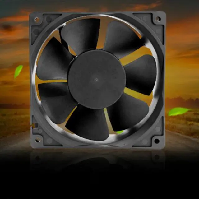 Alt view image 3 of 6 - 60mm 90mm 2 Pin Connector Cooling Fan for Computer Case CPU Cooler Radiator Computer Accessories CPU Cooling Fans