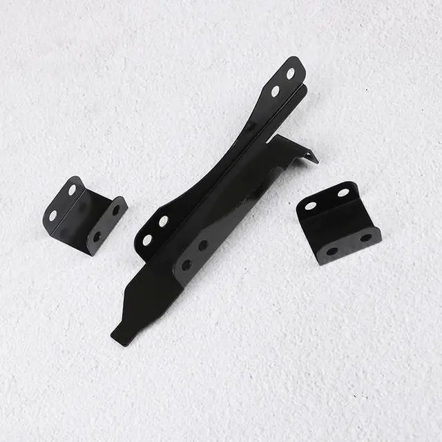 Alt view image 4 of 6 - Dual Fans Mount Rack Cooling Heatsink Bracket For Graphics Video Car Mount Dual Cooling Fan Bracket Fan Connectors Screws