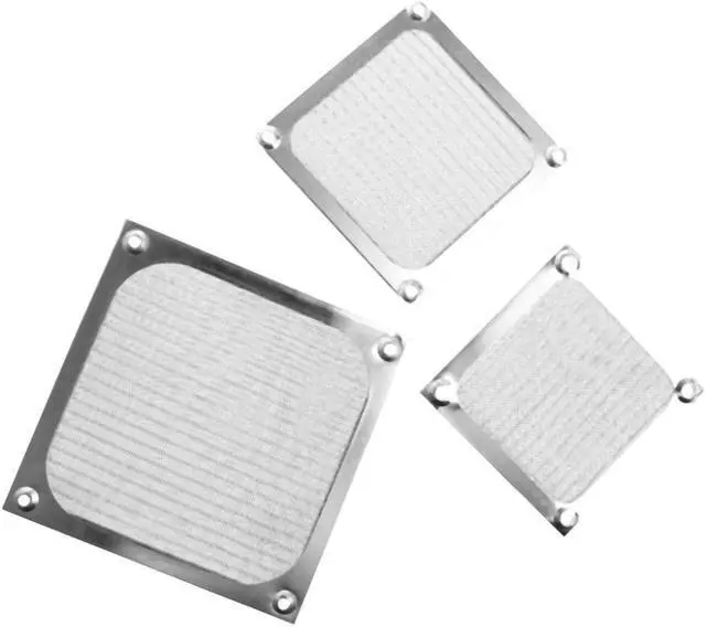 Alt view image 4 of 6 - 80/90/120 size Metal Dustproof Mesh Dust Filter Net Guard 12cm/9cm/8cm For PC Computer Case Cooling Fan