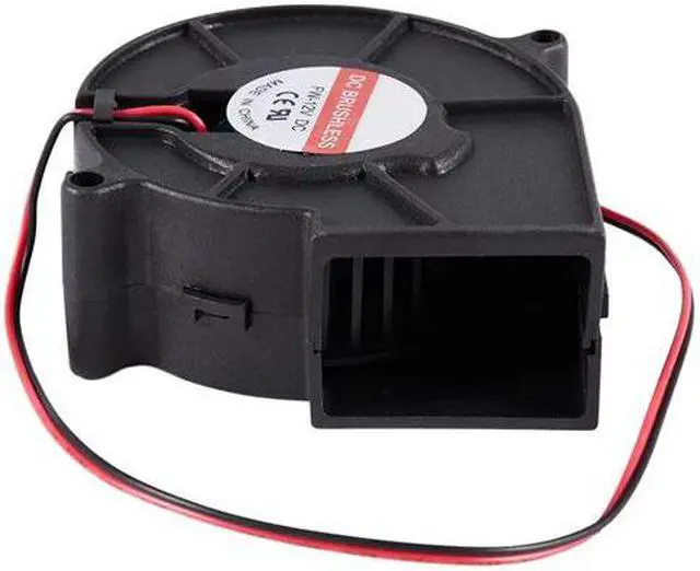 Alt view image 5 of 6 - 75mm x 30mm DC 12V 0.36A 2Pin Computer PC Blower Cooling Fan