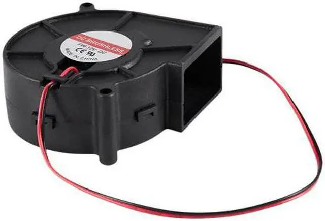 Alt view image 6 of 6 - 75mm x 30mm DC 12V 0.36A 2Pin Computer PC Blower Cooling Fan