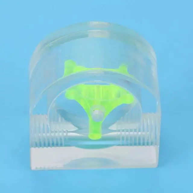 Alt view image 5 of 6 - PC Water Cooling Acrylic Semicircle Waterproof Sealing 2 Way Flow Meter Indicator Port Cooling System Kit for PC