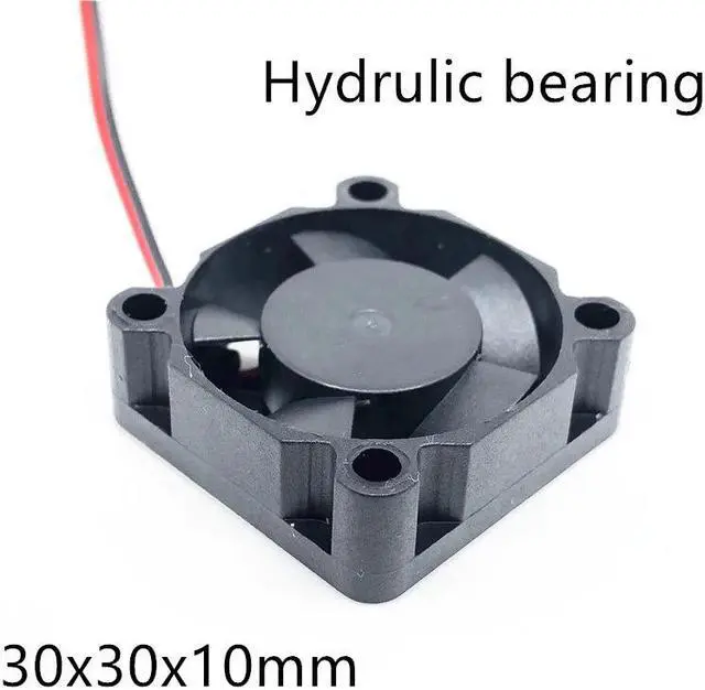 Main image of 3d printer fan 3010 30MM 30*30*10MM 3cm Graphics card fan Cooling fan 5V 12V 24V 0.1A with 2pin