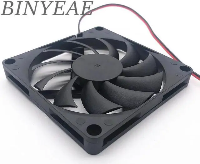 Main image of 8010 80MM 80x80x10MM Cooling fan DC 5V 12V 24V Ultra thin USB cooling fan Comptuter CPU Cooling fan with 2pin