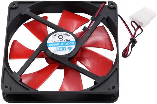 Alt view image 4 of 4 - 1PCS 140mm pc case cooling fans 14cm computer Best silent quiet DC 12V 4D plug coolers 35000 hours Sleeve