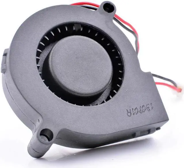 Alt view image 3 of 4 - ANCHAOPU SF5015SL 5cm 5015 12V 0.06A Very quiet humidifier built in blower cooling fan