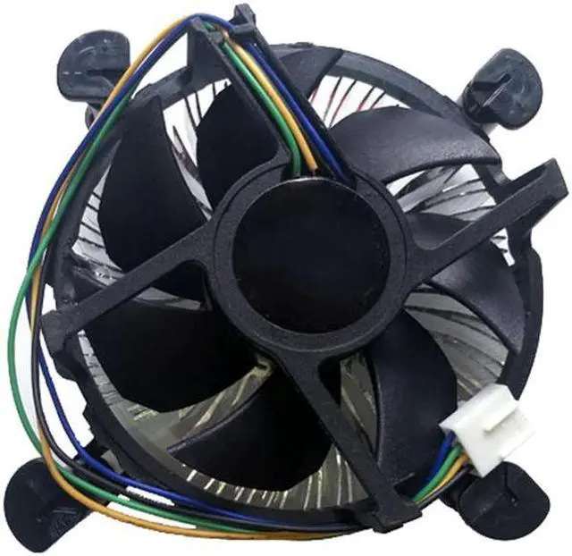 Main image of Mute CPU Cooler for Intel 4 pin Quiet Cooling Fan LGA 1150 1151 1155 1156 771 775 for Inter I3 I5 I7 Xeon Series
