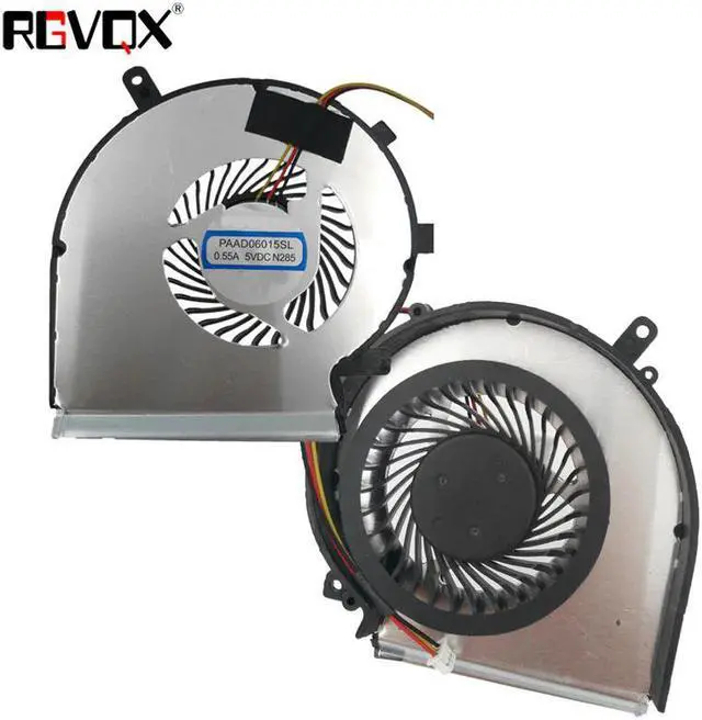 Main image of Laptop Cooling Fan For MSI GE72 GE62 PE60 PE70 GL62 GL72 2QD 2QE 2QF 007X 053X 216XCN Cooling Cooler PAAD06015SL CPU fan