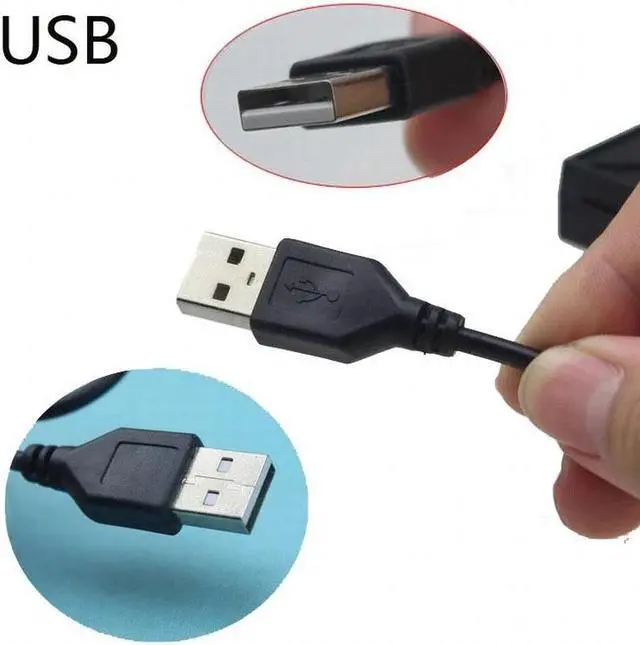Alt view image 2 of 6 - 2 Pcs USB Powered 5V 80mm DC Brushless Cooling Fan 80mmx80mmx10mm PC Computer Case Cooling Cooler 8cm