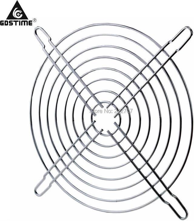 Alt view image 3 of 6 - Metal Steel 150x150mm 15cm 150mm Cooling Fan Grill Guard Finger Covers Protector Net