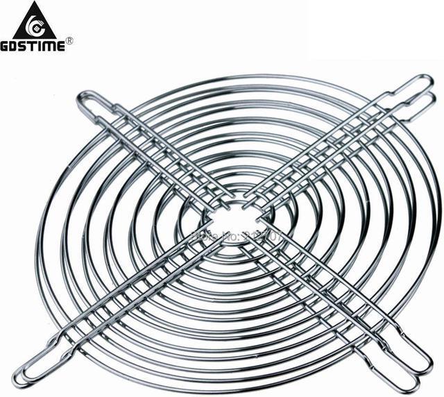 Alt view image 5 of 6 - Metal Steel 150x150mm 15cm 150mm Cooling Fan Grill Guard Finger Covers Protector Net
