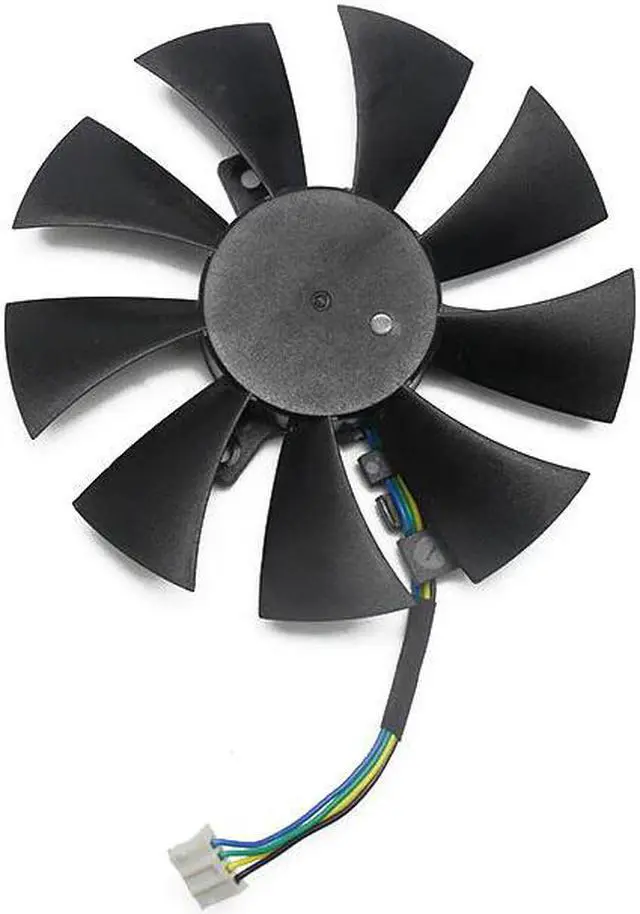 Alt view image 2 of 4 - 85MM GA91A2H 4PIN RX 550 GPU VGA Alternative Cooler For Radeon SAPPHIRE RX550 2G PULSE Video Graphics Card Cooling
