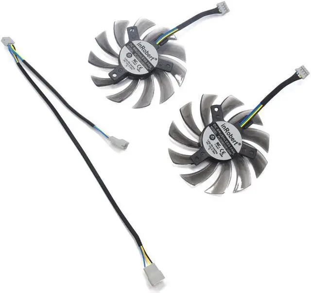 Main image of 75mm 4PIN PLD08010S12HH Cooler Fan For NVIDIA GEFORCE GTX 550 Ti Nvidia GeForce GTX 560 Ti VisionTek R9 270X Cooling Fan