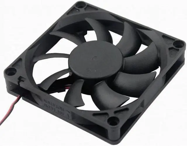 Alt view image 2 of 6 - 1 piece 8015 2Wire 2Pin DC 5V 3 inches 80mm x 15mm 8cm Machine Cooling Fan 80mm*80mm*15mm