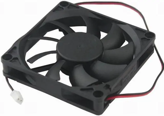 Alt view image 4 of 6 - 1 piece 8015 2Wire 2Pin DC 5V 3 inches 80mm x 15mm 8cm Machine Cooling Fan 80mm*80mm*15mm