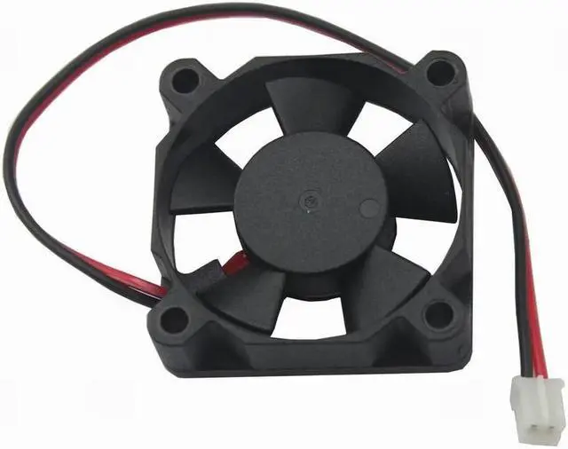 Alt view image 4 of 6 - 2 Pieces 3.5cm 35x35x10mm 5V Brushless DC Cooling Fan 35mm x 10mm 3510 Mini Cooler 2Pin 2.0