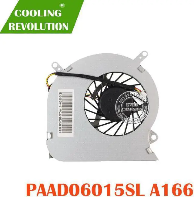 Main image of CPU Cooling Fan fit For MSI GE60 16GA 16GC series notebook PAAD06015SL 0.55A 5VDC A166 3pin