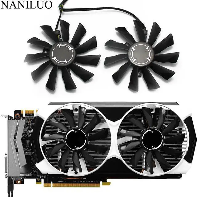 Main image of 2PCS/lot 95mm S12HH Cooler Fan For MSI GTX 960 970 980 980Ti GTX960 GTX970 GTX980 GTX980Ti ARMOR PLD10010B12HH Cooling Fan