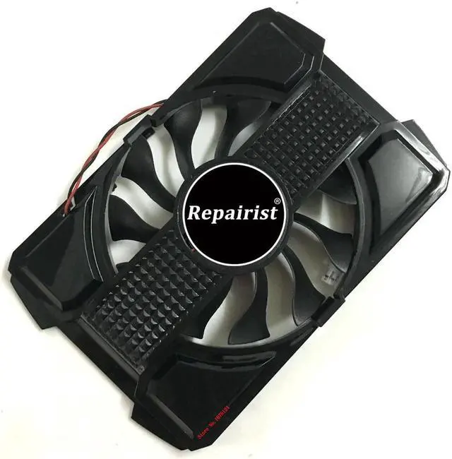 Alt view image 6 of 6 - Computer Radiator Cooler Fan With Frame For ASUS EAH5570 EAH 5570/DI/HM512MD3 Graphics Card VGA Vedio Card Heatsink Cooling