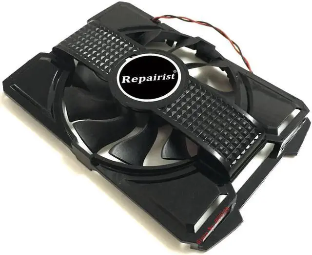 Alt view image 5 of 6 - Computer Radiator Cooler Fan With Frame For ASUS EAH5570 EAH 5570/DI/HM512MD3 Graphics Card VGA Vedio Card Heatsink Cooling