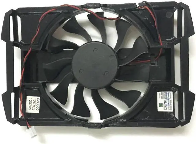 Alt view image 2 of 6 - Computer Radiator Cooler Fan With Frame For ASUS EAH5570 EAH 5570/DI/HM512MD3 Graphics Card VGA Vedio Card Heatsink Cooling