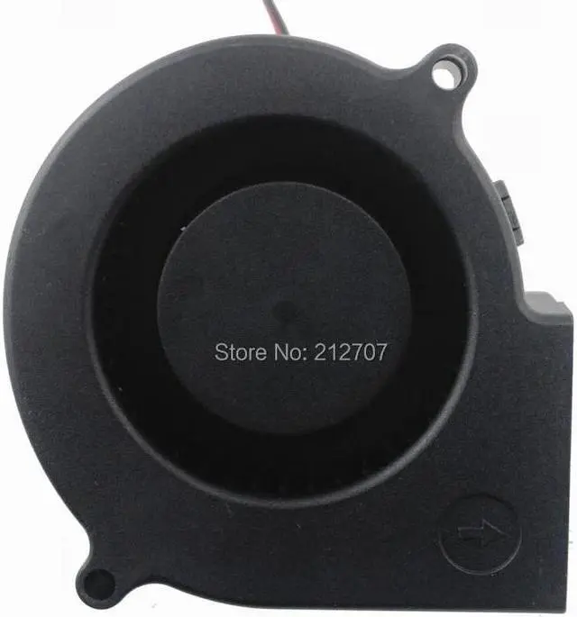 Alt view image 4 of 6 - DC 24V 2Pin 7CM 75mm X 30MM 70MM Brushless Cooling Blower Fan 24 Volt