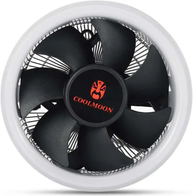 Alt view image 3 of 6 - S SKYEE PC CPU Cooler Fan Heatsink LED Blue Aperture CPU Cooling Fan Quiet Radiator For Intel 775/1156 for AMD AM2 AM2+ AM3 AM3+