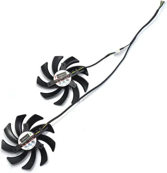 Alt view image 2 of 4 - 85mm FD7010H12S 4Pin Dual Cooler Fan Replace For Sapphire R9 270X 280X HD7870 HD7950 HD7850 HD6850 Graphics Card Cooling Fans