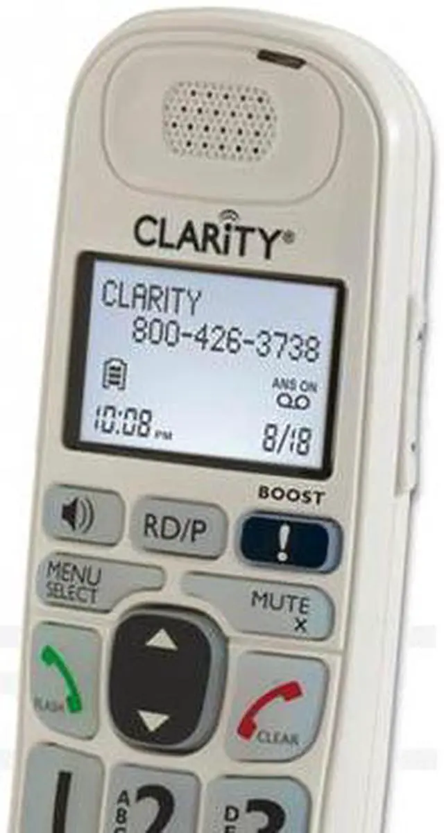Alt view image 3 of 14 - CLARITY D704HS 52704.000 SPARE HANDSET FOR D704 SERIES