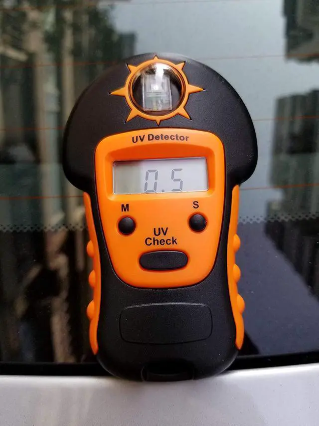 Alt view image 5 of 5 - NEXTAV UV Detector for Measuring Harmful Ultraviolet Light Radiations - Portable UV Intensity Meter & UV Sun Light Strength Tester - Digital UV Index Sensor & Handheld UV Detector - 3A Round