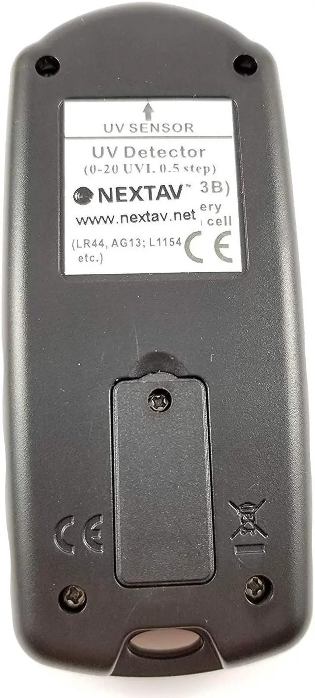 Alt view image 5 of 5 - NEXTAV UV Detector for Measuring Harmful Ultraviolet Light Radiations - Portable UV Intensity Meter & UV Sun Light Strength Tester - Digital UV Index Sensor & Handheld UV Detector (3B)