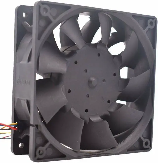 Alt view image 3 of 3 - Delta TFC1212DE 120mm 12cm PWM 252CFM 12038 DC 12V cooling fans New