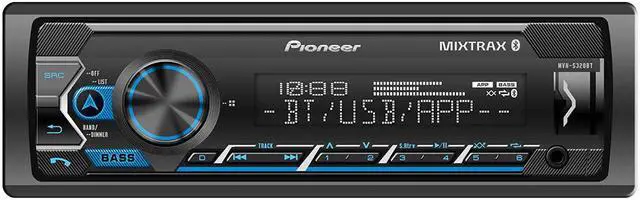 Alt view image 4 of 11 - Pioneer - MVH-S320BT - Pioneer MVH-S320BT Single-DIN In-Dash Digital Media Receiver with Bluetooth