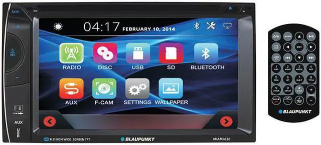 Main image of Blaupunkt D.Din 6.2" Touchscreen AM/FM/DVD