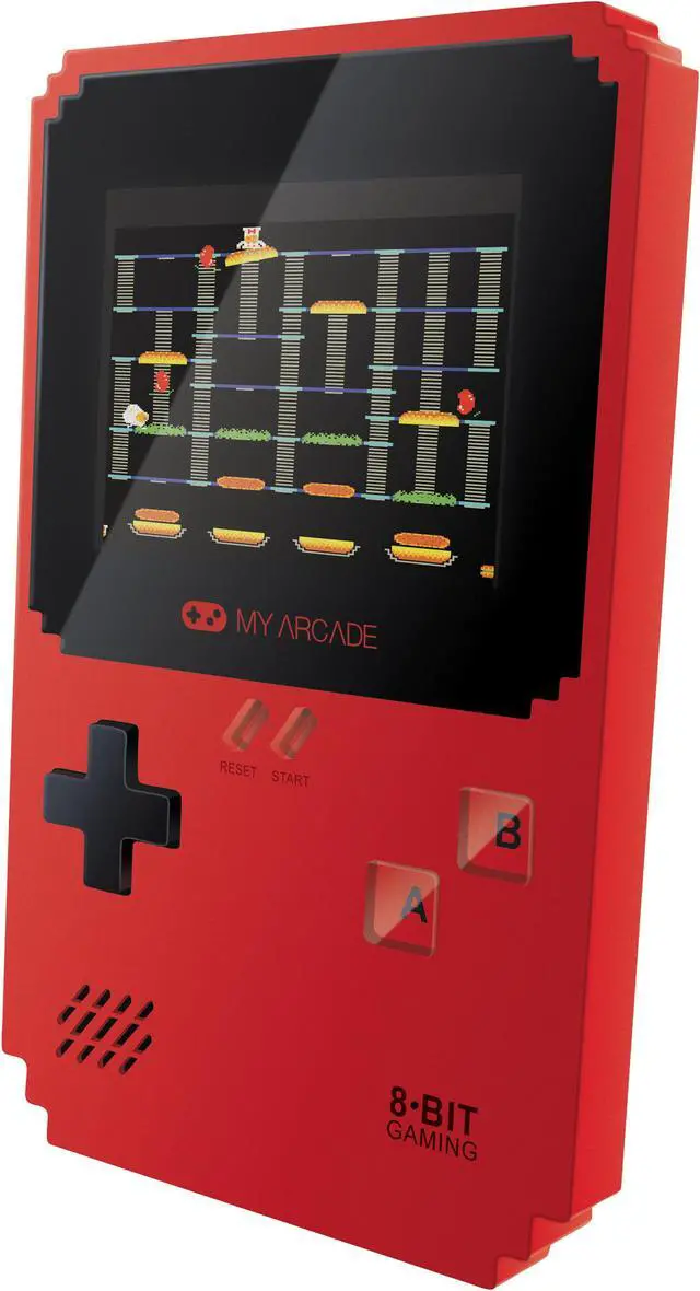 Alt view image 13 of 15 - MY ARCADE Pixel Classic Portable Handheld 300 Built-in Video Games w/ Data East Hits: Bad Dudes, Cavman Ninja, BurgerTime, and Many More