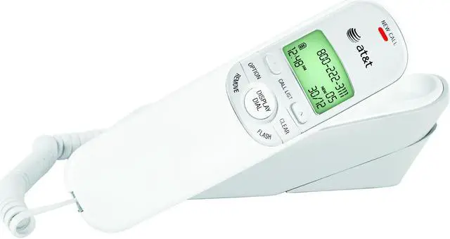 Main image of Trimline Telephone with CID/CW in White