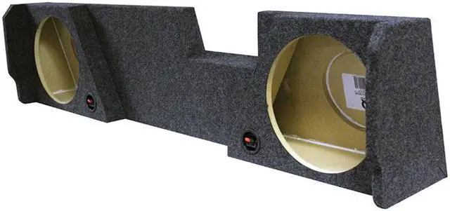 Alt view image 8 of 12 - Qpower Gmc/chevy Speaker Enclosure (gmc102014dcab)
