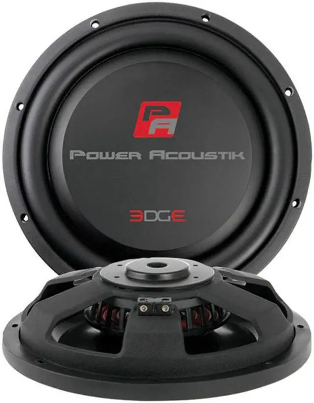 Alt view image 12 of 20 - Power Acoustik 12" Powerful 700W RMS Shallow Car Subwoofer Loud Speaker, Black