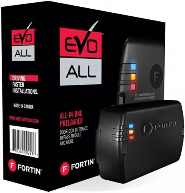Alt view image 9 of 20 - Fortin - EVO-ALL - Universal All-In-One Transponder Key Data Bypass And Interface Module