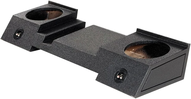 Alt view image 7 of 10 - Qpower QBGMCAVALANCHE10DF Dual 10" Box For GMC Avalanche Bomb