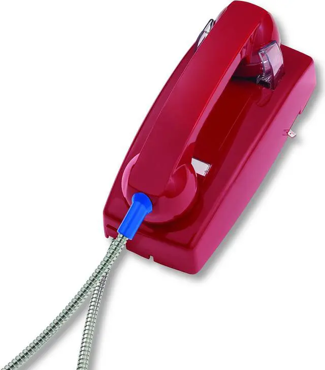 Alt view image 6 of 7 - 255447ARCNDL Wall Phone w/Armored Cord
