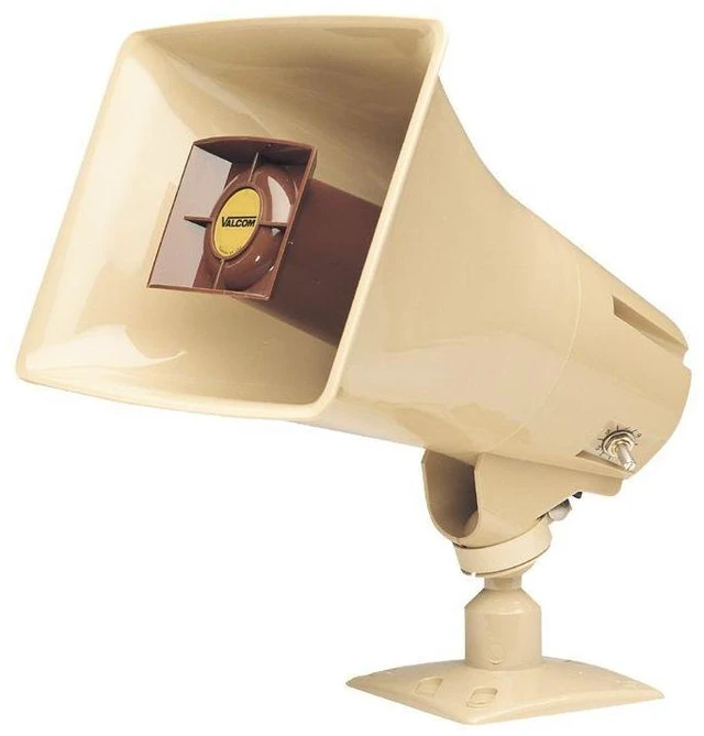 Alt view image 5 of 8 - Valcom IP Horn, One-Way High Efficiency Horn Beige (vip-130al-m-ic)