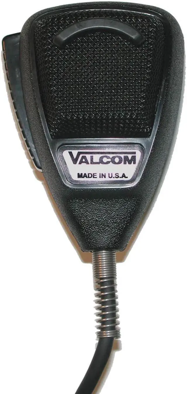 Alt view image 2 of 7 - Valcom - V-420 - Valcom V-420 Microphone - 100 Hz to 5 kHz - Wired - 6 ft - Dynamic - Handheld