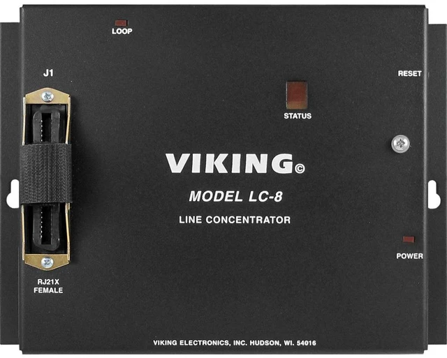 Alt view image 3 of 4 - LC-8 VIKING ELECTRONICS VIKING LINE CONCNTRAT F/8PHONS