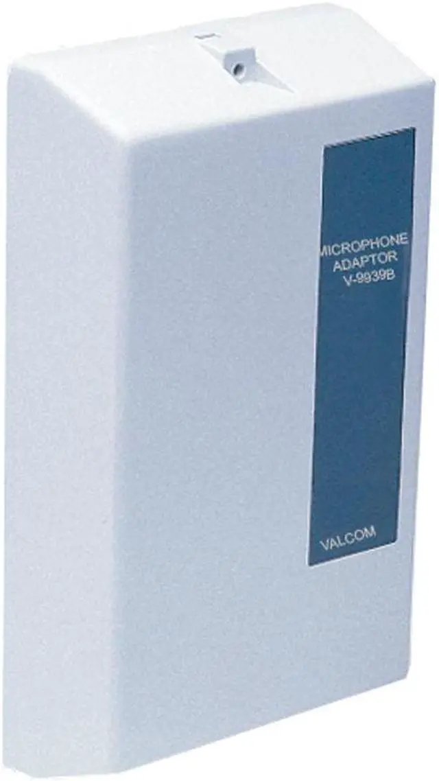 Alt view image 4 of 9 - Valcom - V-9939C - Microphone Adapter Interfaces The V-400 And V-450 Microphones To Selected Valcom